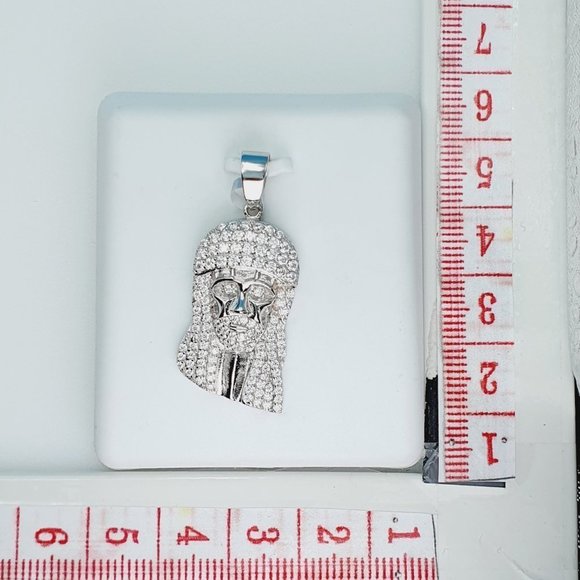 "925 Sterling Silver Cubic Zirconia Pendant, UU1P6A6024 - Picture 9 of 9